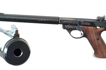 Schallabsorberpistole